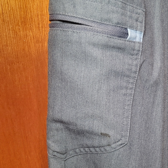 Figs Zamora Joggers size Small Petite SP Heather denim - Picture 6 of 8